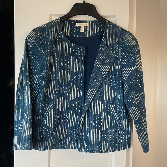 EILEEN FISHER crop summer coat - Picture 1 of 3